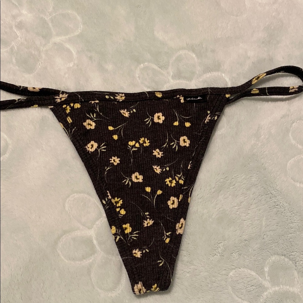 Floral Thong